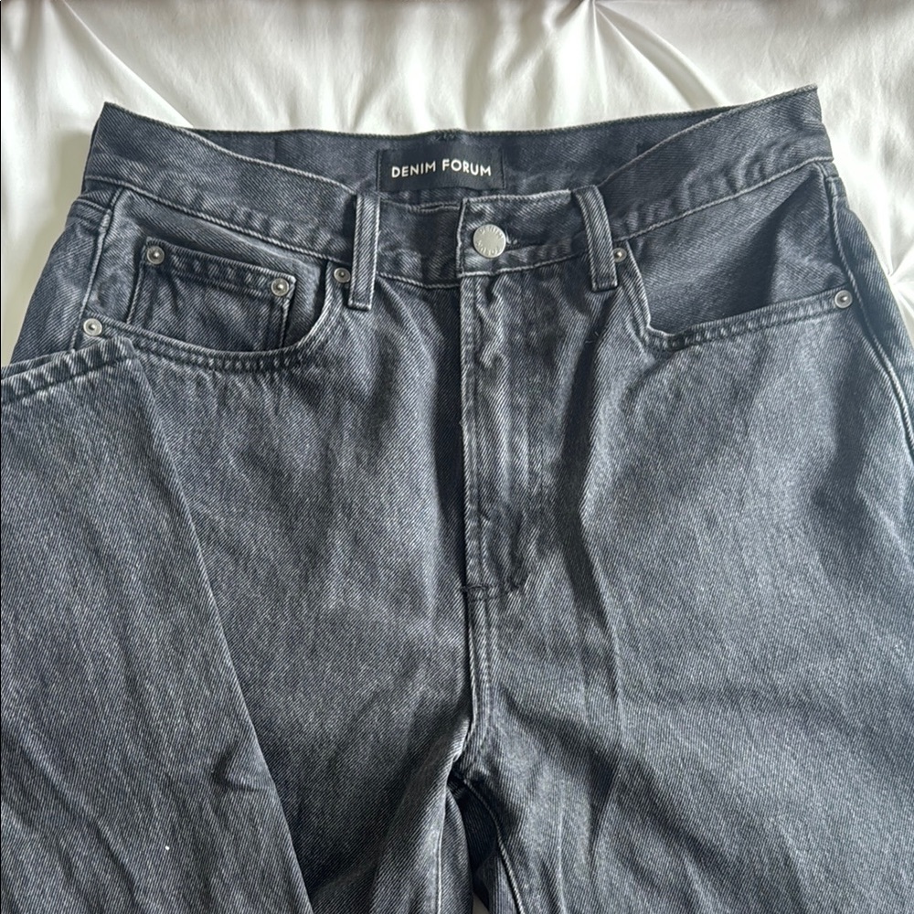 Denim Forum FARRAH HIGH RISE WIDE JEANS